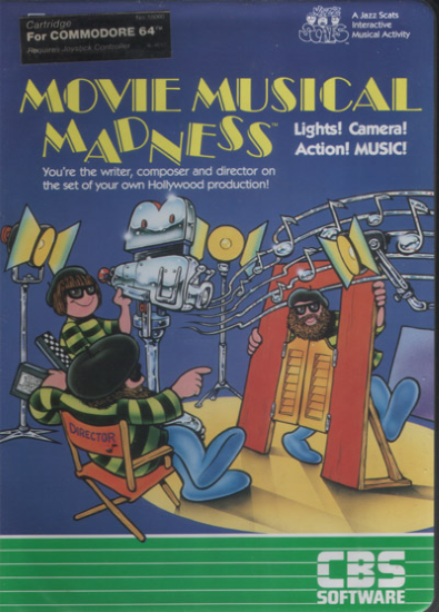 Movie Musical Madness box art for Commodore 64